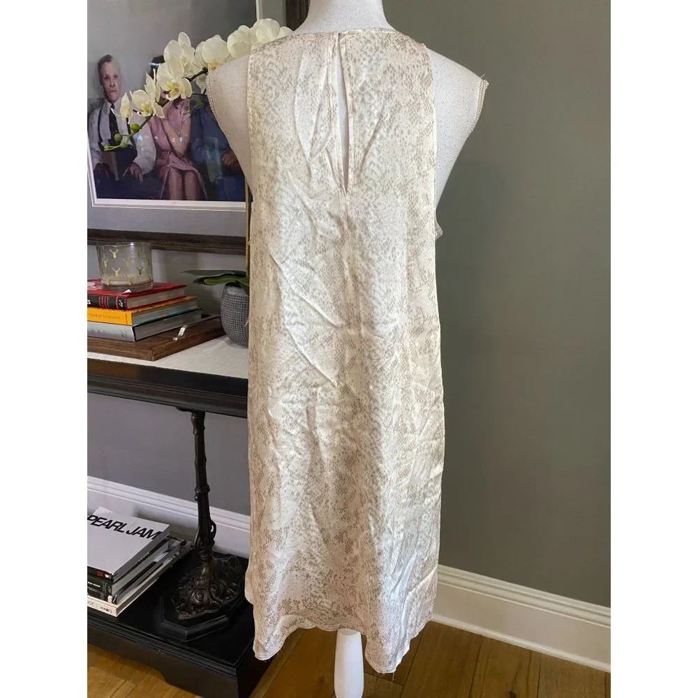 ATM Anthony Thomas Melillo Snake Print Silk Minidress Medium - Picture 8 of 9